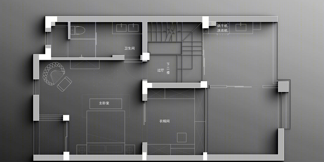 现代极简别墅设计-65