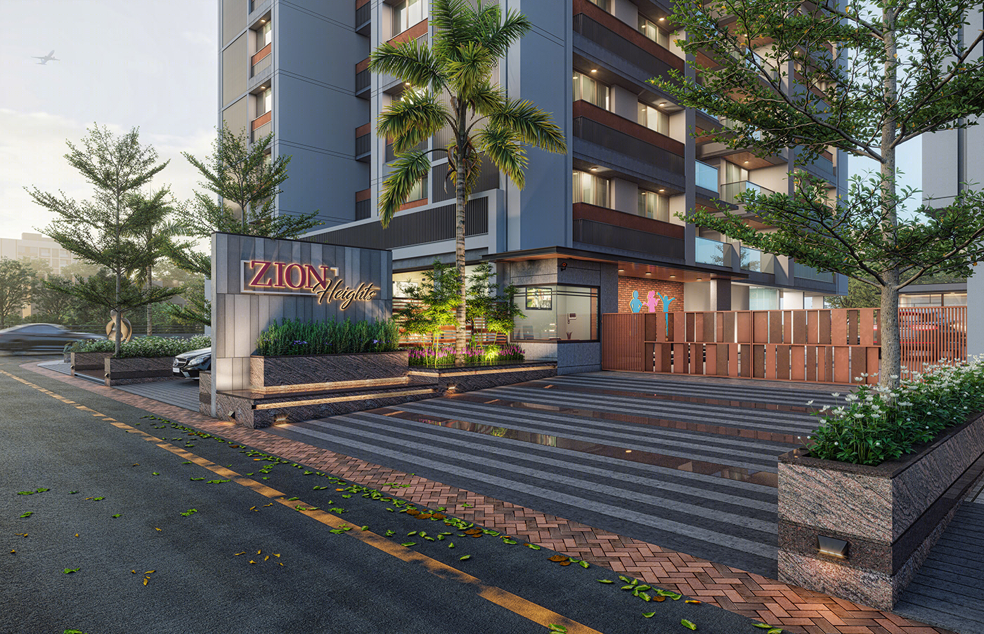 Anastasiya Gushchina丨公寓建筑丨Zion Heights-2