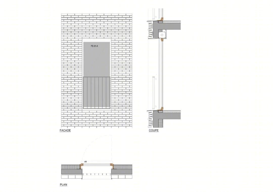 城市小巷中的立体建筑艺术丨法国丨RMDM 建筑事务所-30