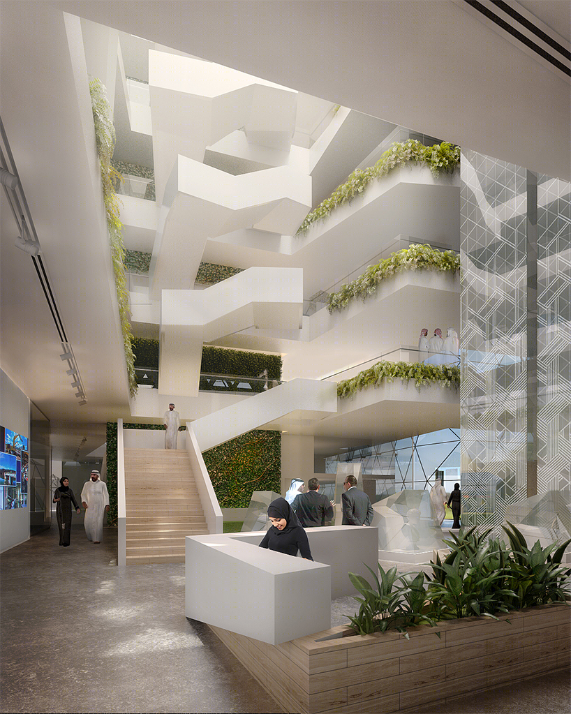 迪拜变色龙混合功能办公楼丨WWF architects-19