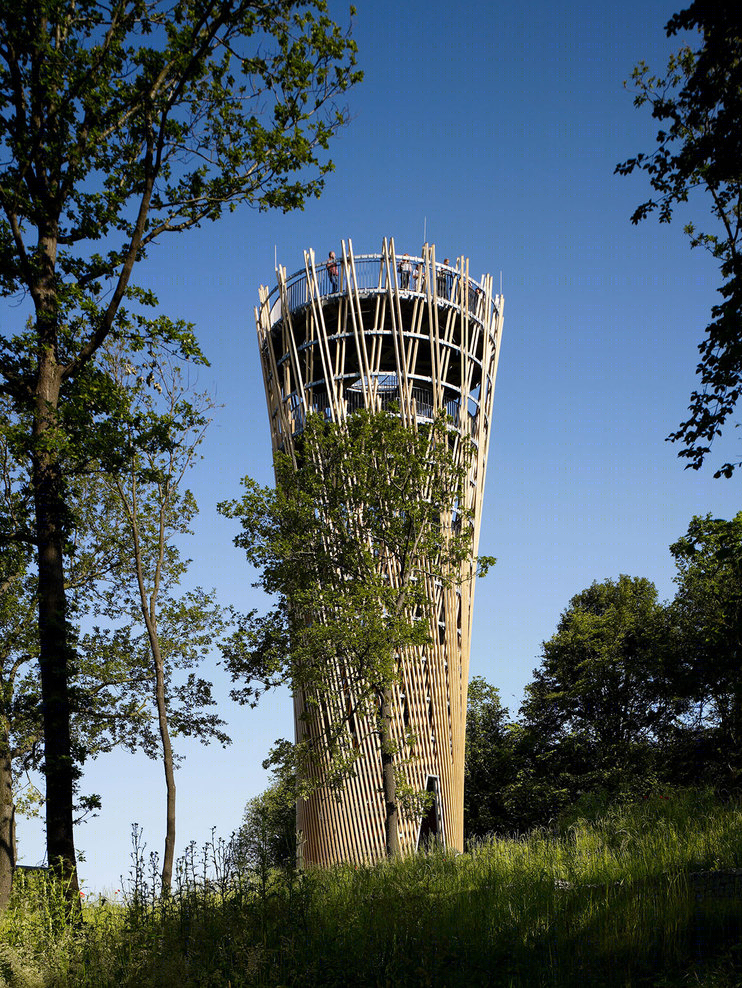 德国曲线结构景观塔(German curve landscape tower structure)丨FRENZEL ARCHITEKTEN事务所-18