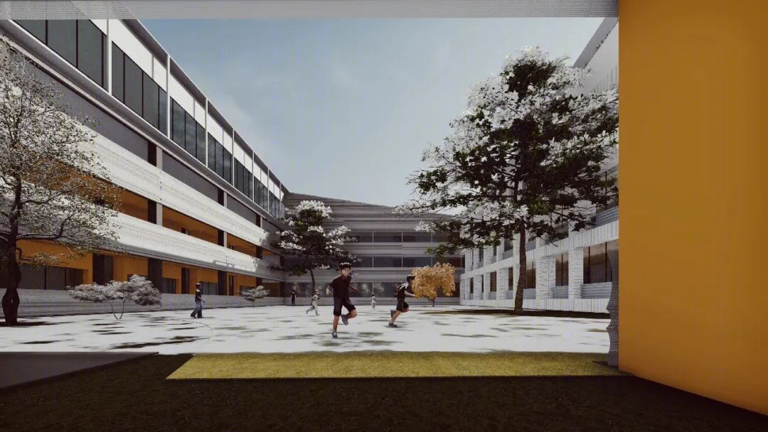 盐城高新区智能终端小镇学校丨中国盐城丨上海大介建筑设计,杭州澜山建筑设计-54