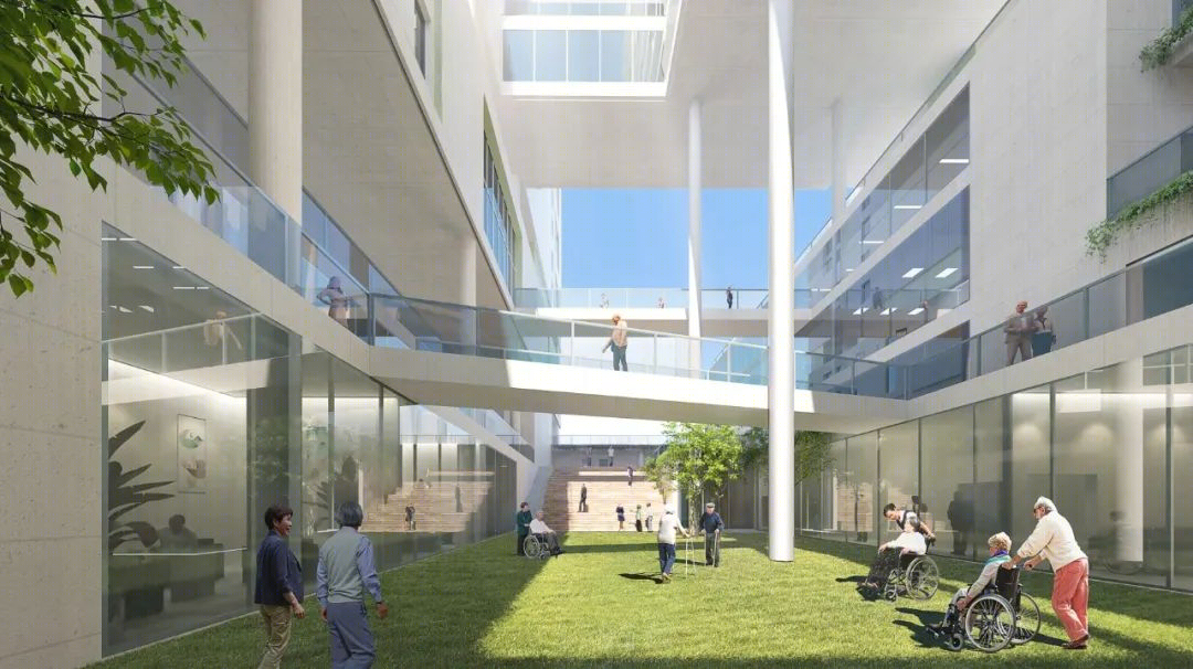 龙岗区养老护理院重新选址建设工程(设计)丨中国深圳丨深圳大学建筑设计研究院有限公司 何川建筑工作室-109