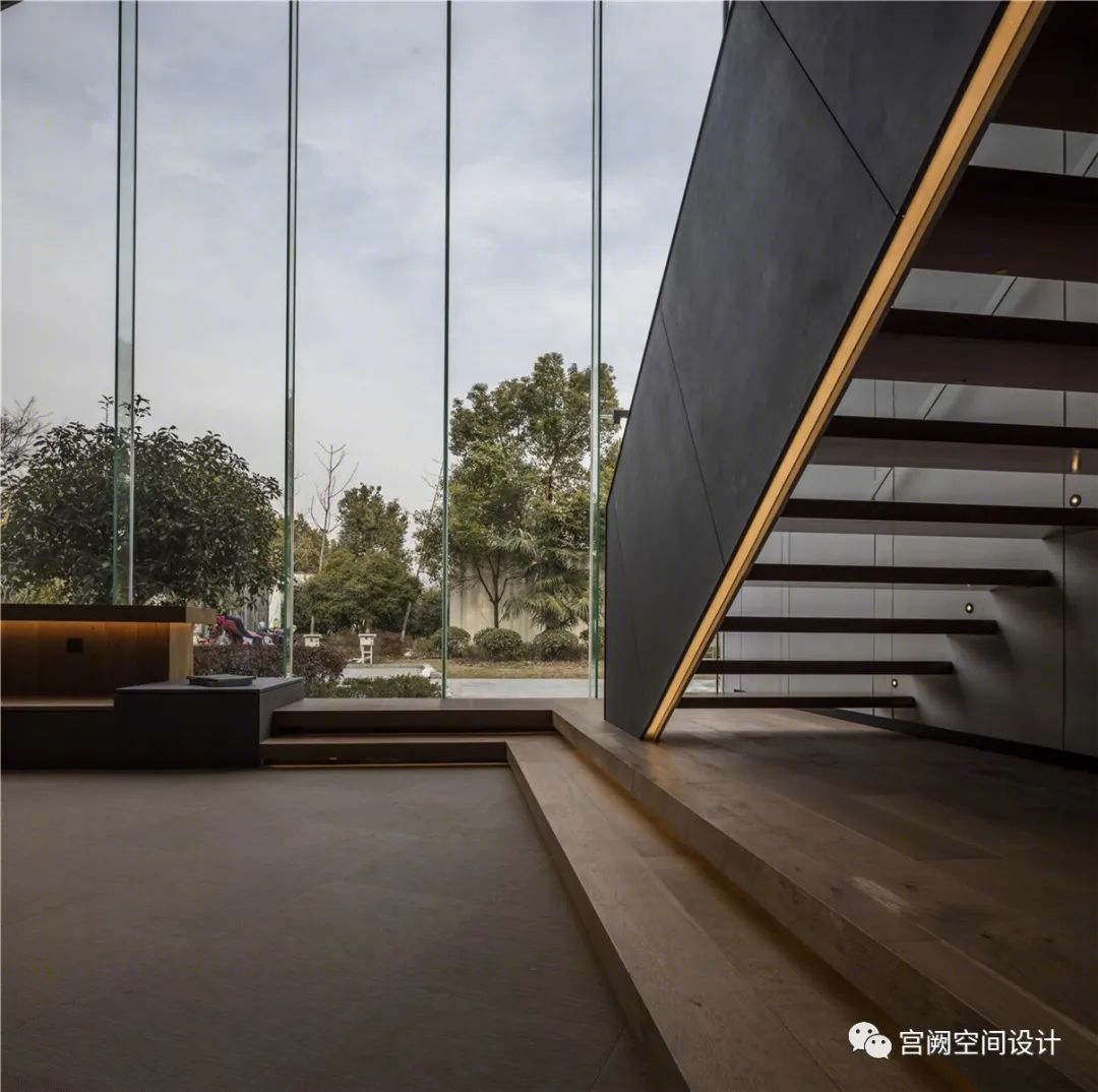 锦河湾现代简约美宅丨中国河北丨宫阙空间设计-3
