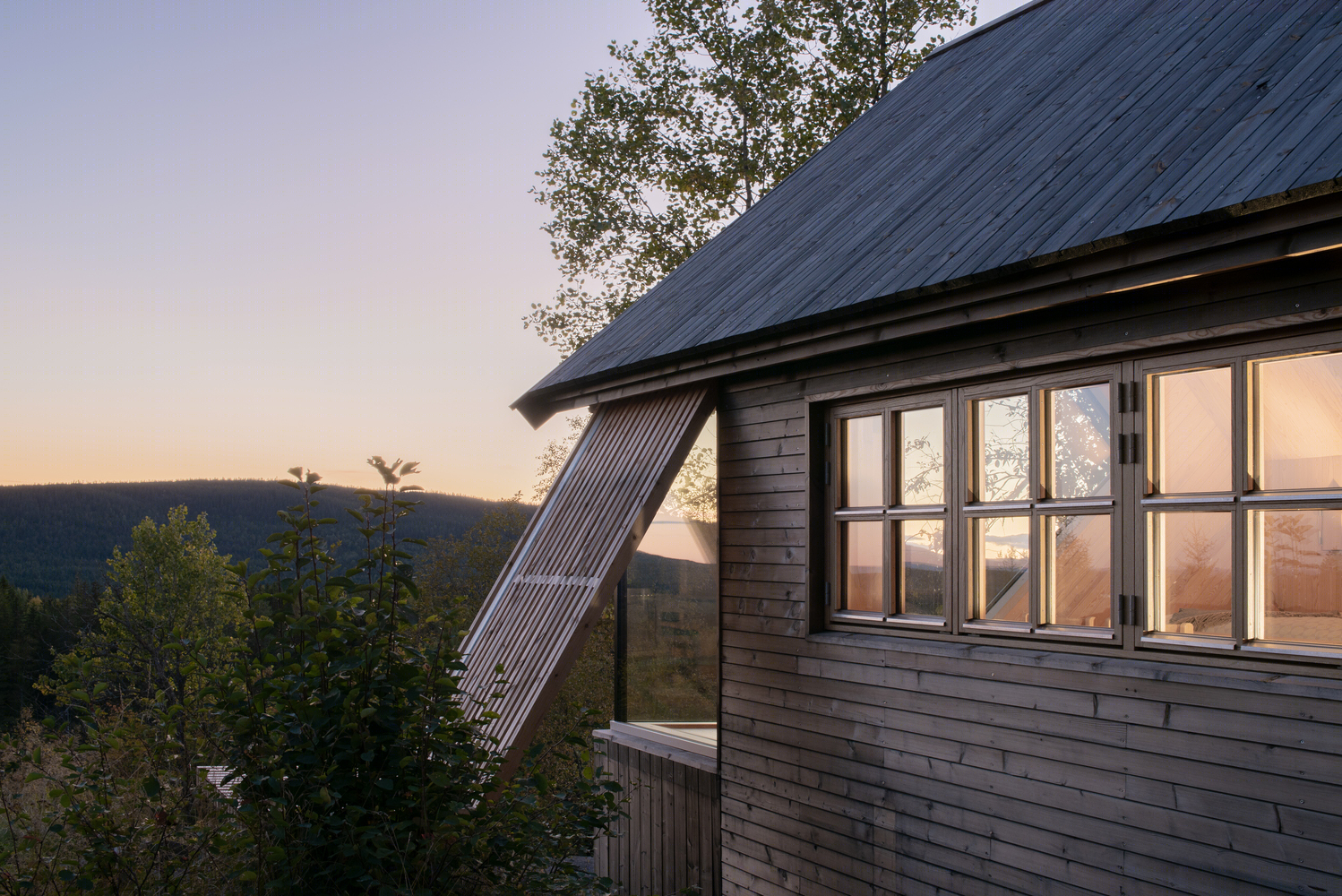 挪威森林小屋丨Rever & Drage Architects-21