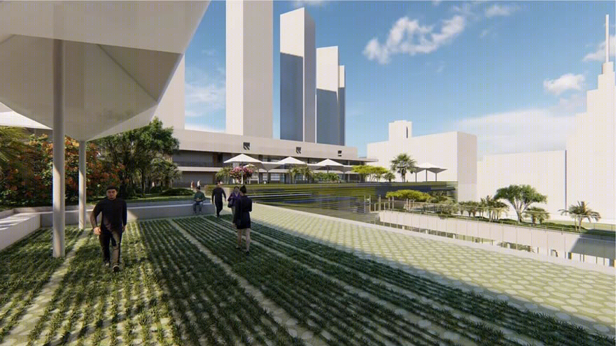哈尔滨工业大学(深圳)绿色空中花园丨中国深圳丨法国IFAD建筑设计事务所联合法国Atelier 2,3,4,-49