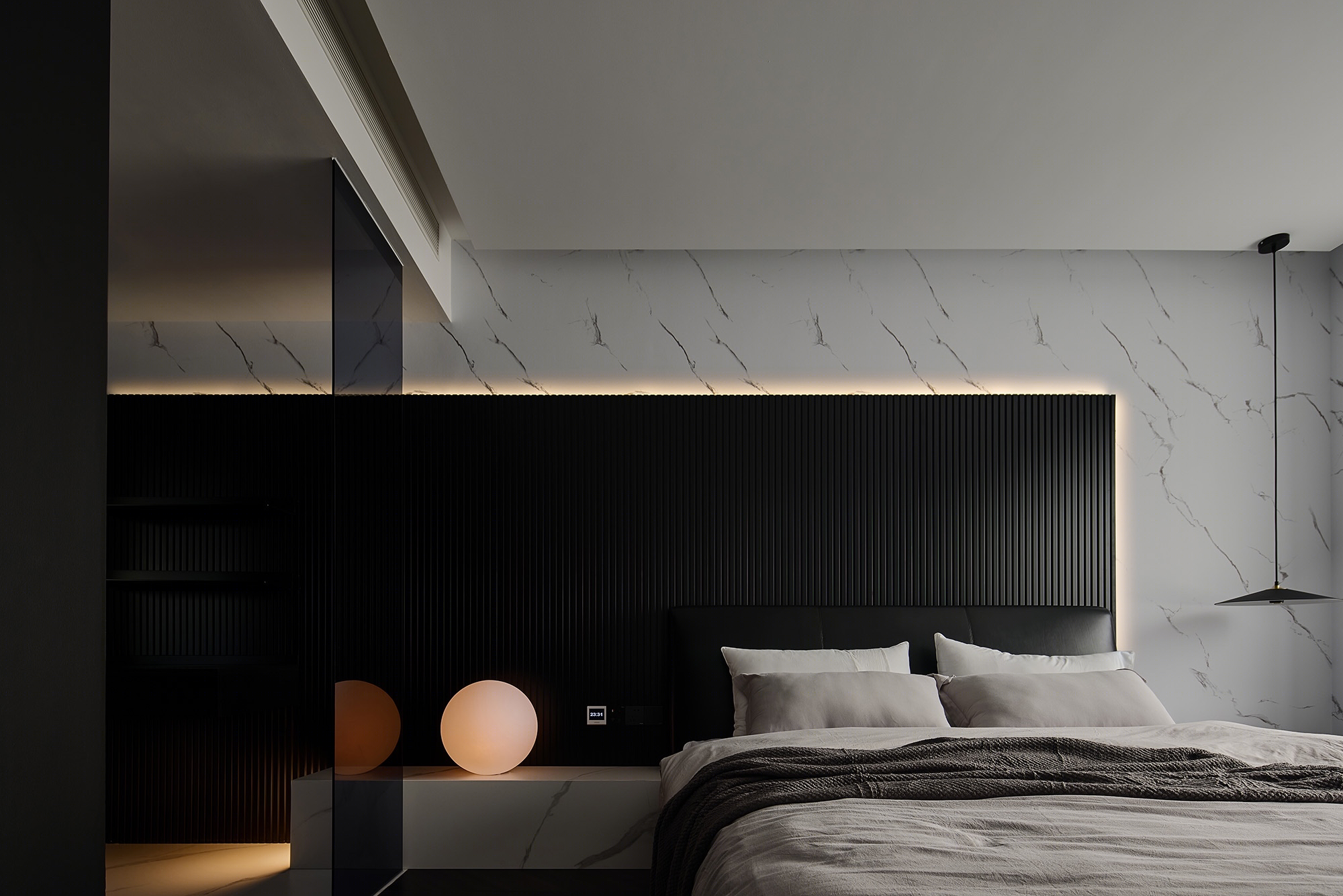 魔方盒 · 宁波东部新城现代艺术私宅丨中国宁波丨洛沿设计建筑研究室-53