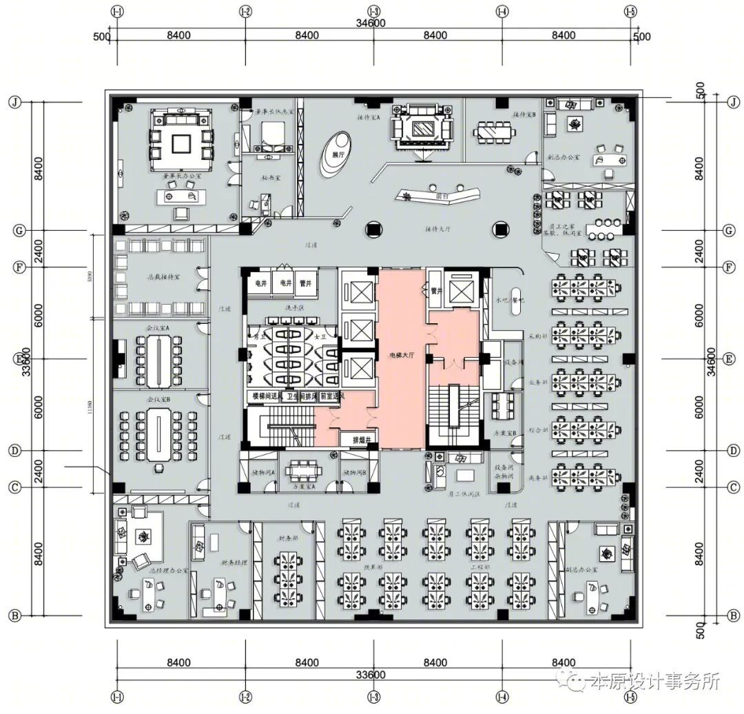 德江建设现代办公空间设计丨中国青岛丨本原设计事务所-47