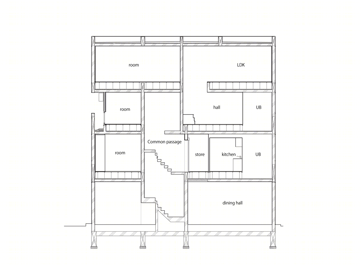 东京 KURO 楼丨KINO architects-44