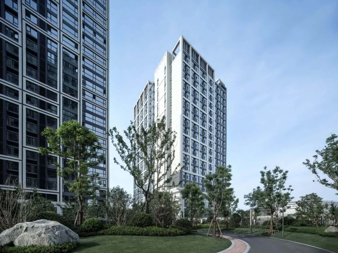 郑州永威金桂苑++ 微棠大厦 | 现代住宅的“线-- 面-体”构成之美-38