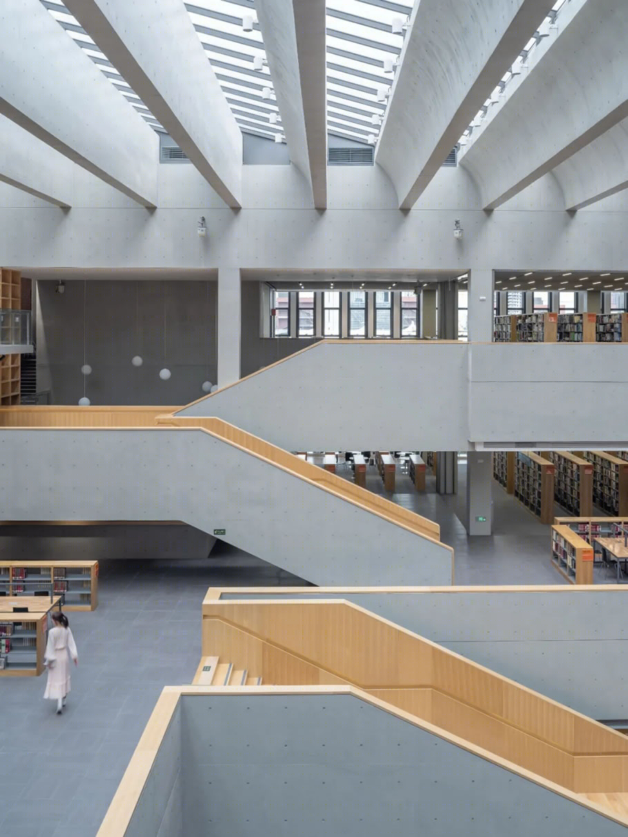 北京工业大学逸夫图书馆改扩建工程丨中国北京丨华南理工大学建筑设计研究院有限公司-33