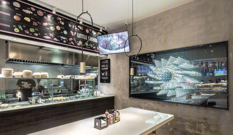 武汉网红快餐店,工业风混搭轻食主义-0