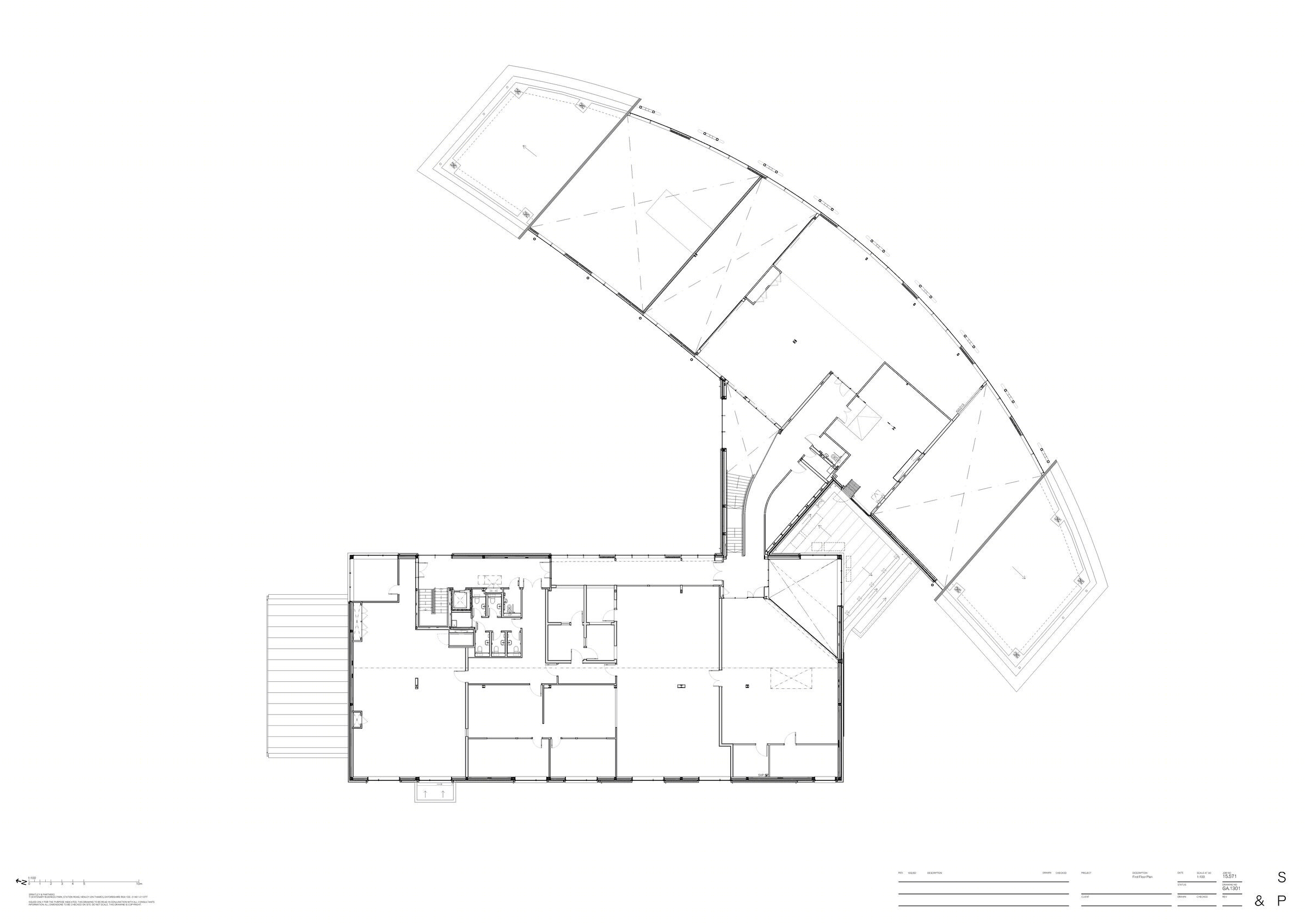 英国航空工业风新地标“机翼”办公建筑丨Spratley & Partners-38