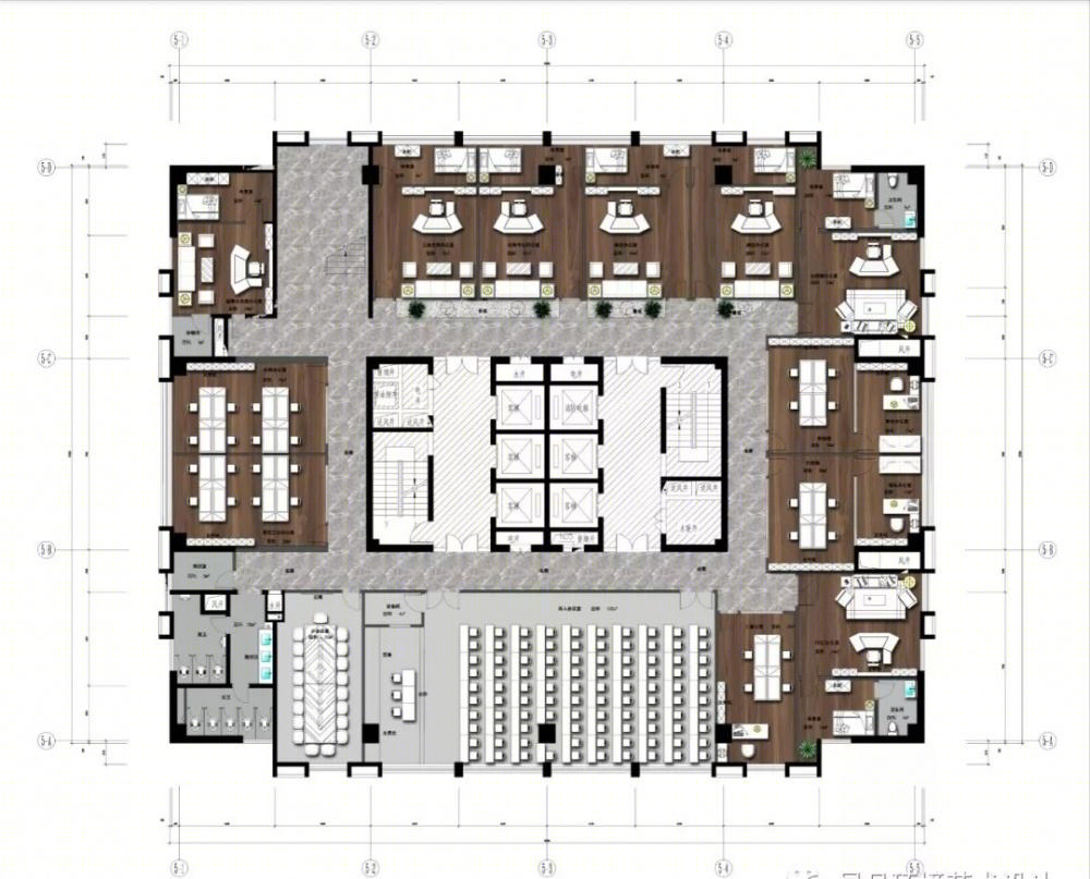 西安某国企办公空间案例-23