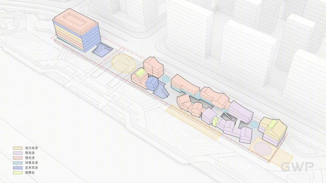 杭州临安苕溪公园文化休闲商业街丨中国杭州丨GWP Architects-37