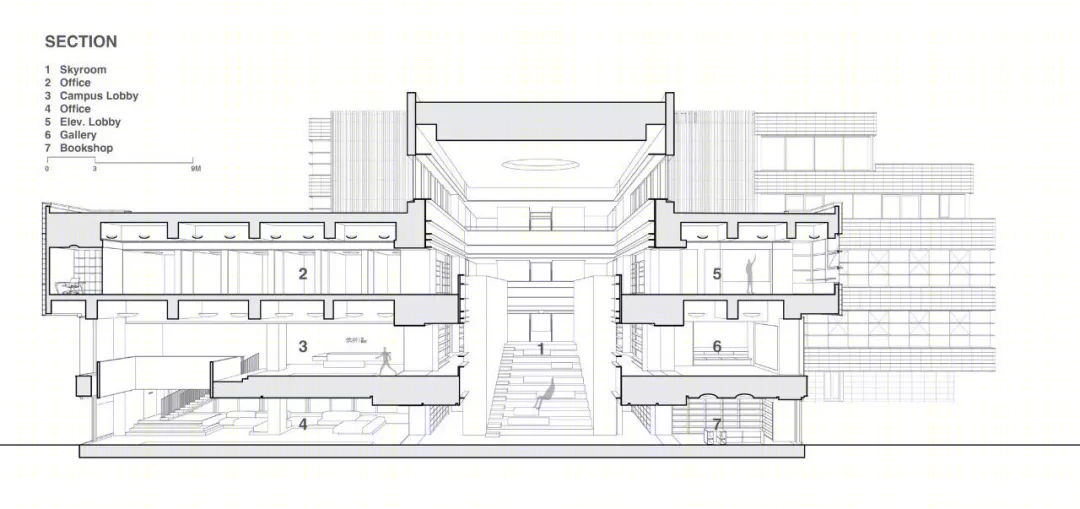 上海 B Campus 学习中心——天空之房-71