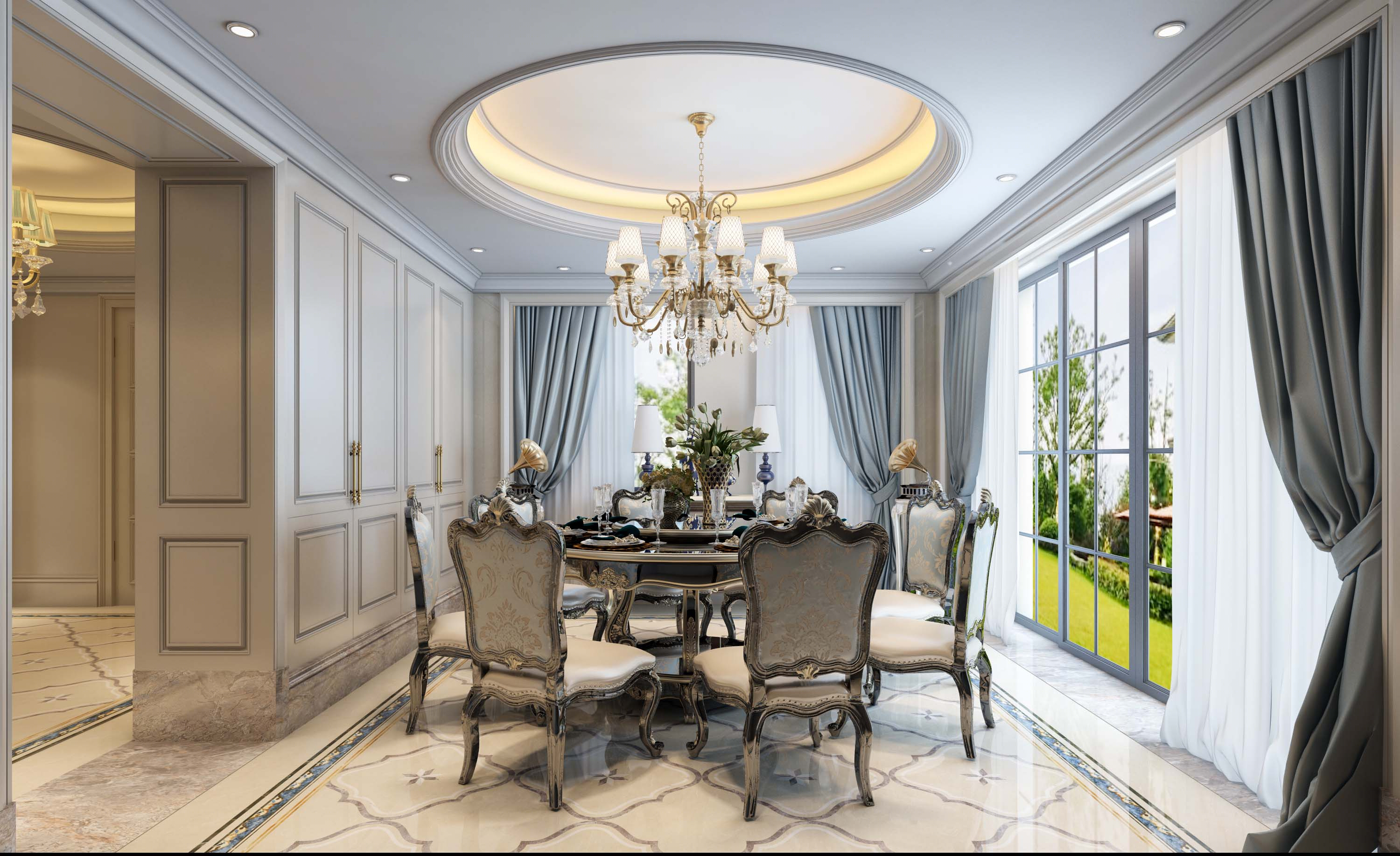 简约奢华别墅设计，融入自然之美-0