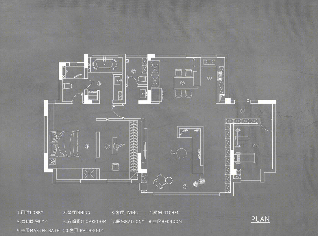 132㎡五居室爆改-6