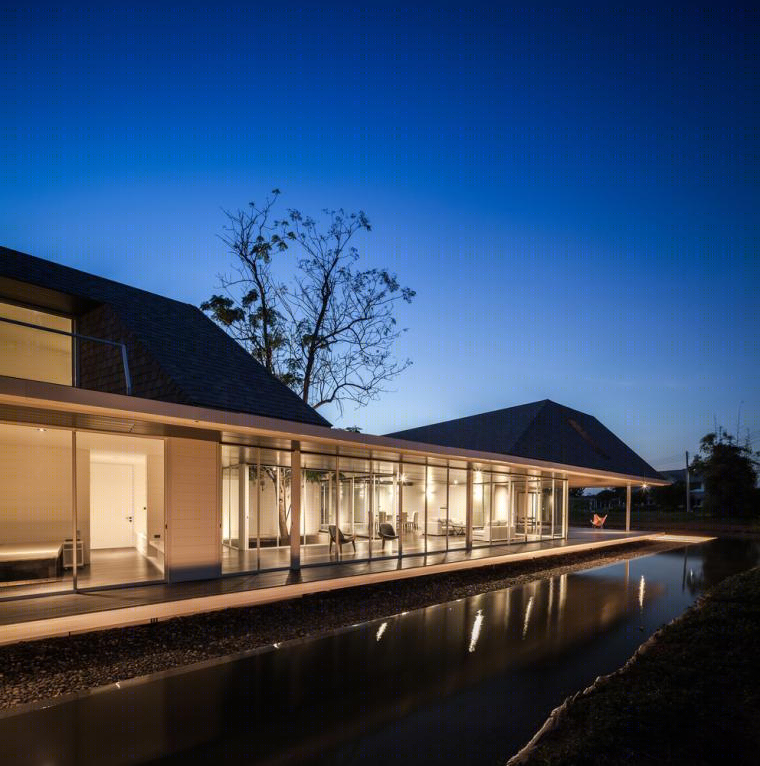 SOOK Architects丨别墅建筑丨泰国周末度假住宅-22