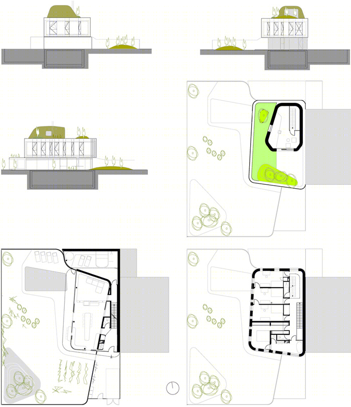 绿意盎然的家庭乐园——奥地利 Caramel Architects 花园住宅设计-14