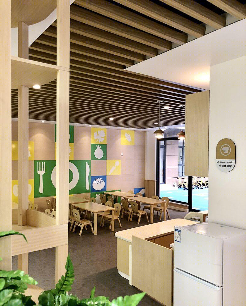 宝鸡市高端幼儿园设计,现代简约风营造国际化氛围-36