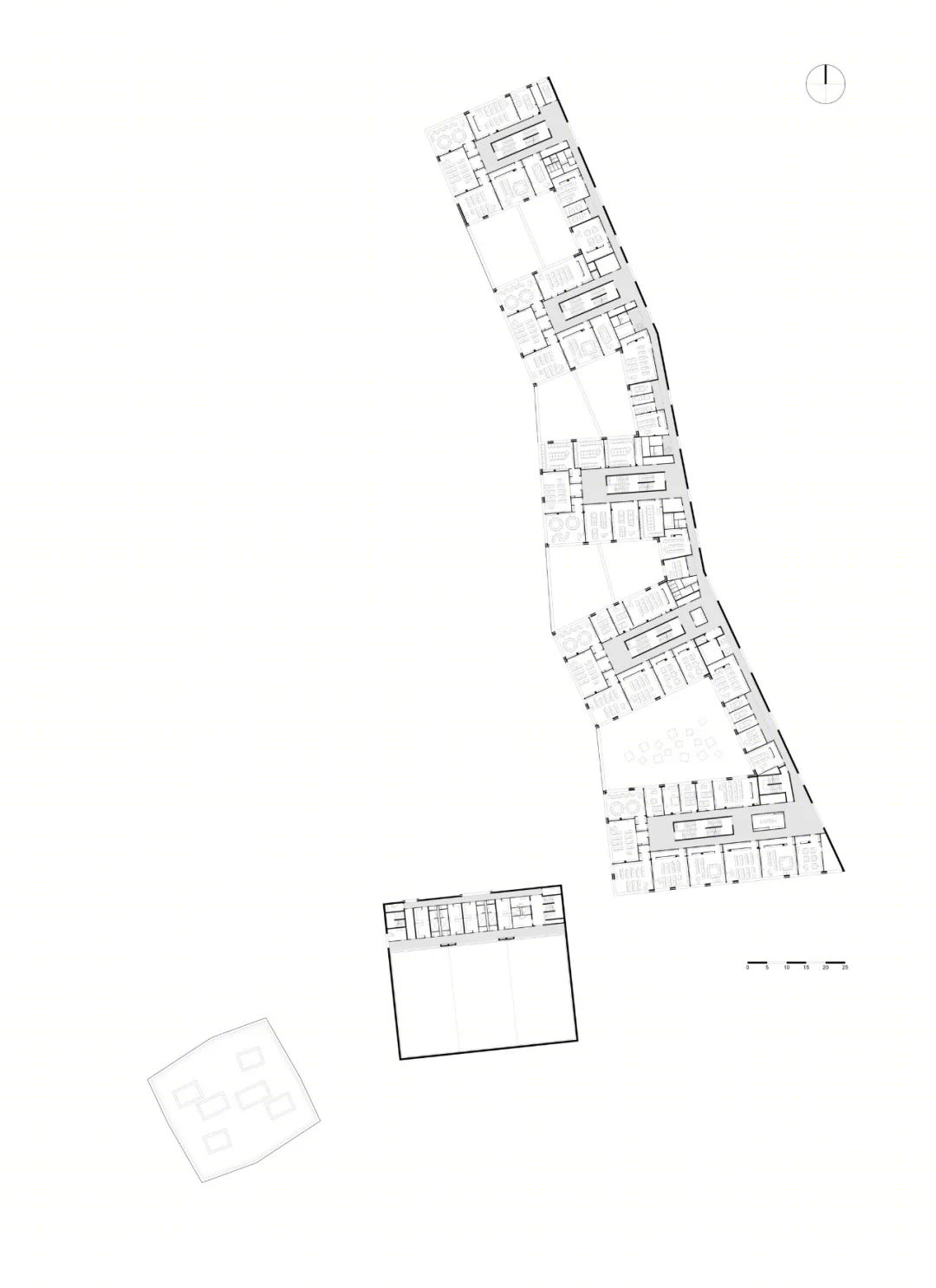慕尼黑南站小学建筑群 | 五彩混凝土框架的雕塑立面-29