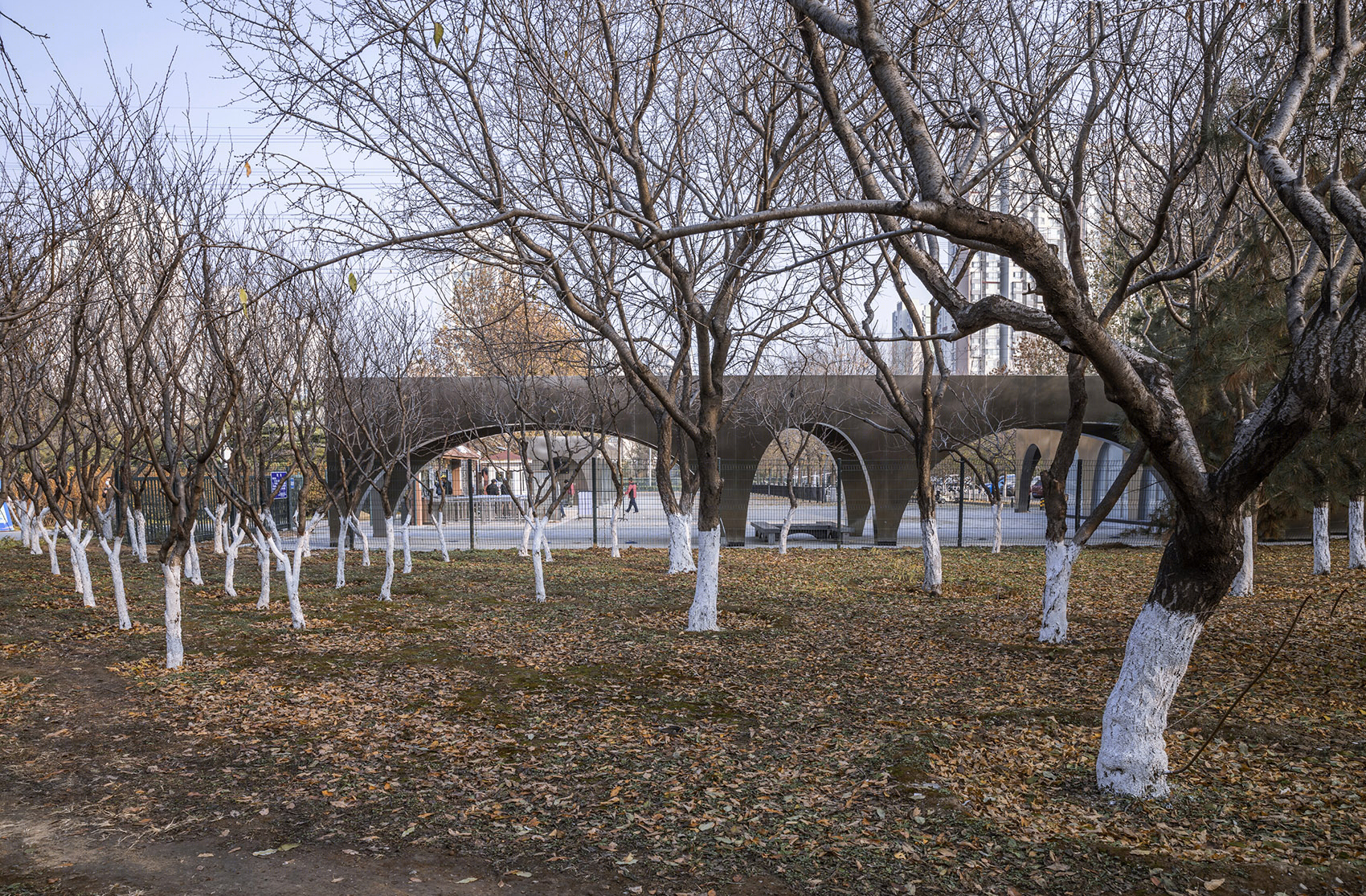 北京奥林匹克森林公园跑者服务站丨中国北京丨TEMP-25