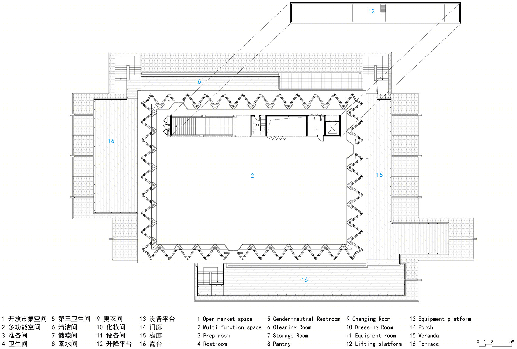 市集上的美术馆（西塘东区1号楼）丨中国浙江丨山水秀建筑事务所-59