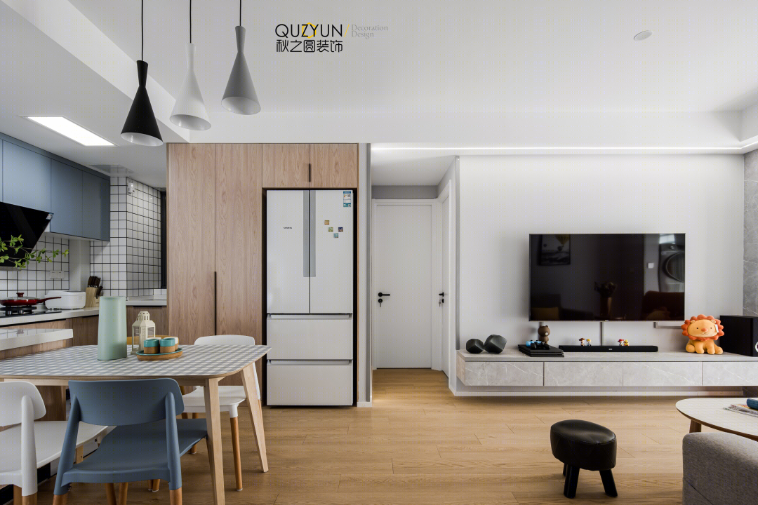 香溢俊园 88 平北欧风家居丨QUZYUN DESIGN-27
