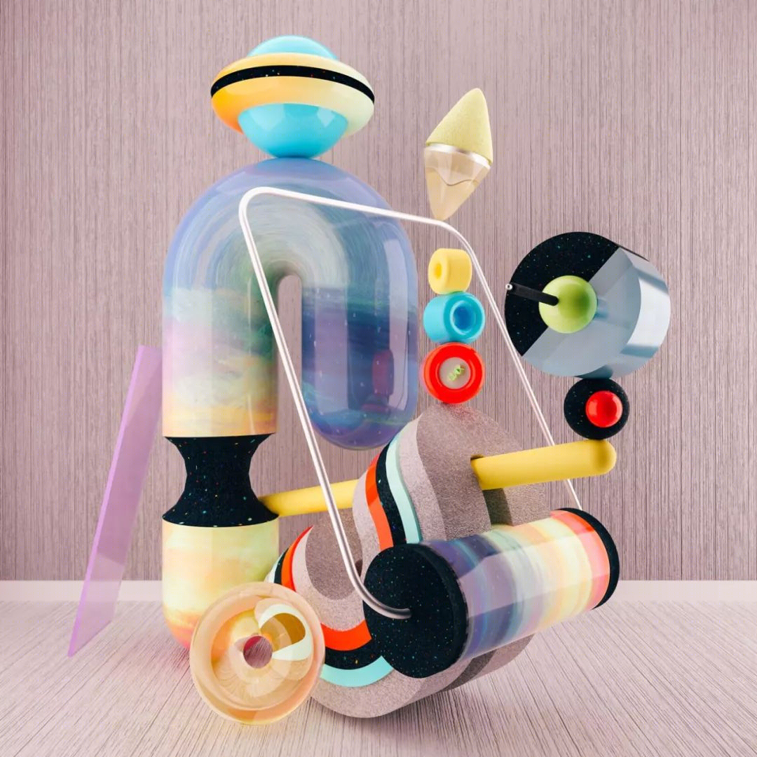 梦幻色彩的 3D 艺术盛宴-52