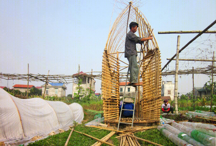 越南蔬菜育苗大棚丨1+1>2国际建筑公司-15