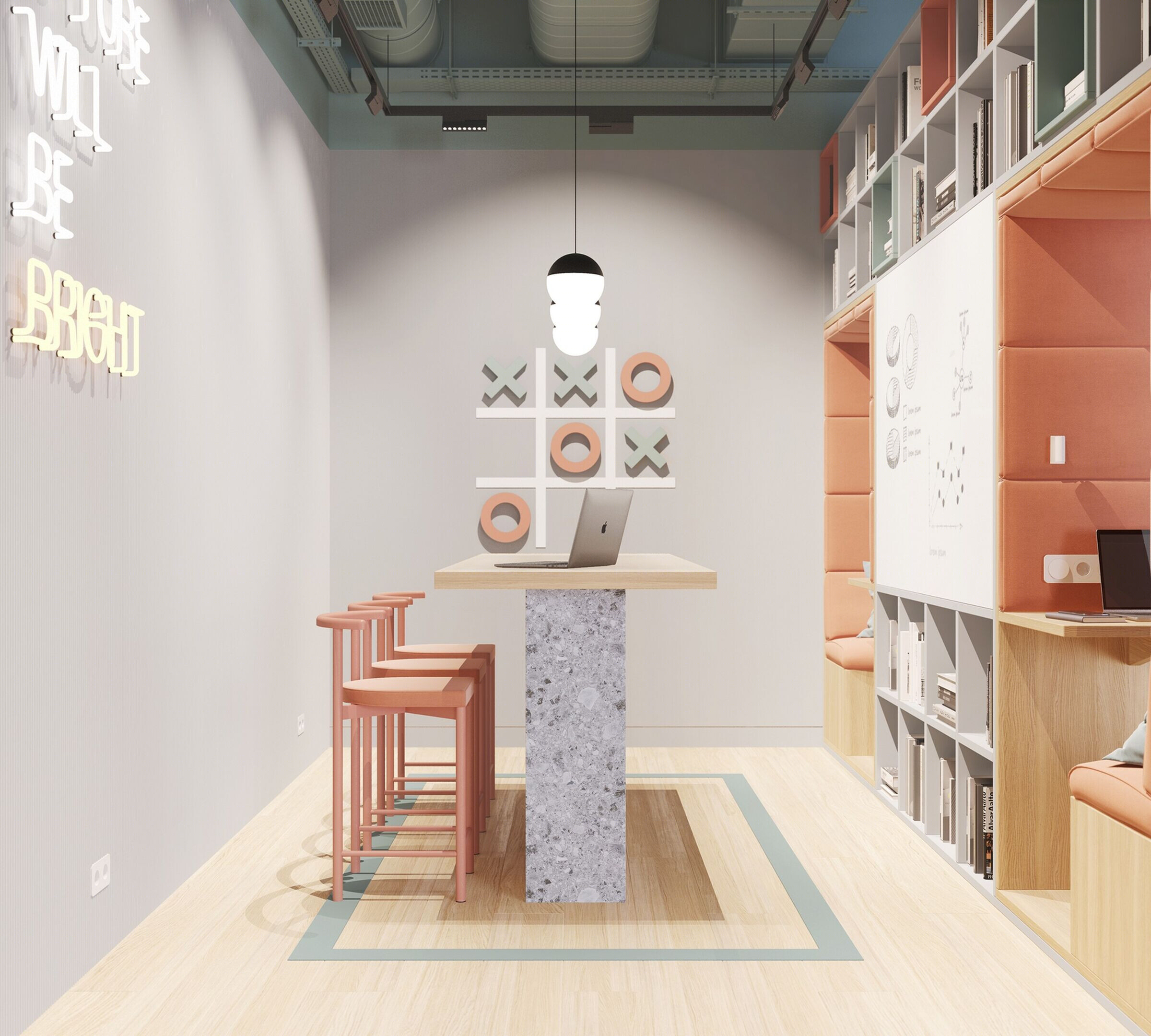 俄罗斯圣彼得堡 Neohim 工厂办公室 Chill Out 区设计丨bobo space-33