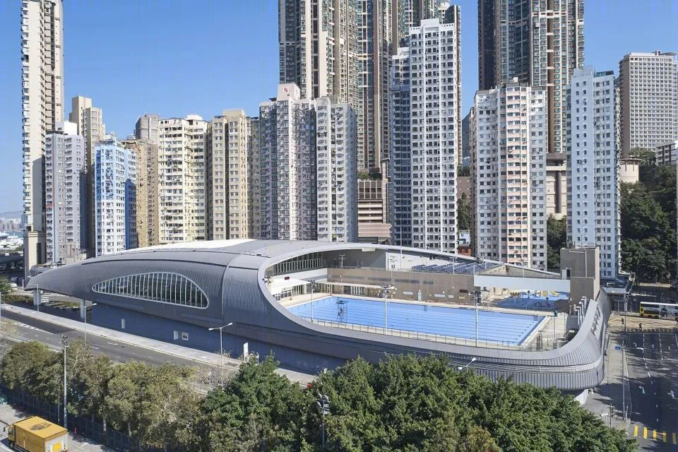 香港坚尼地城泳池丨中国香港丨Farrells建筑事务所-1