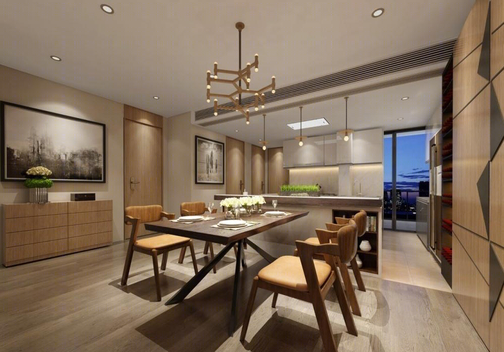 深圳宝安御龙居三室一厅设计-0