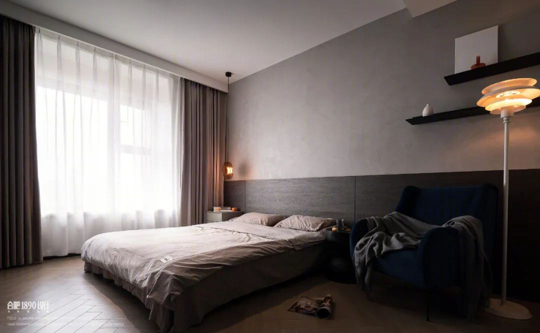 暗色调天鹅湖MOMA精装房丨中国合肥丨1890设计-45