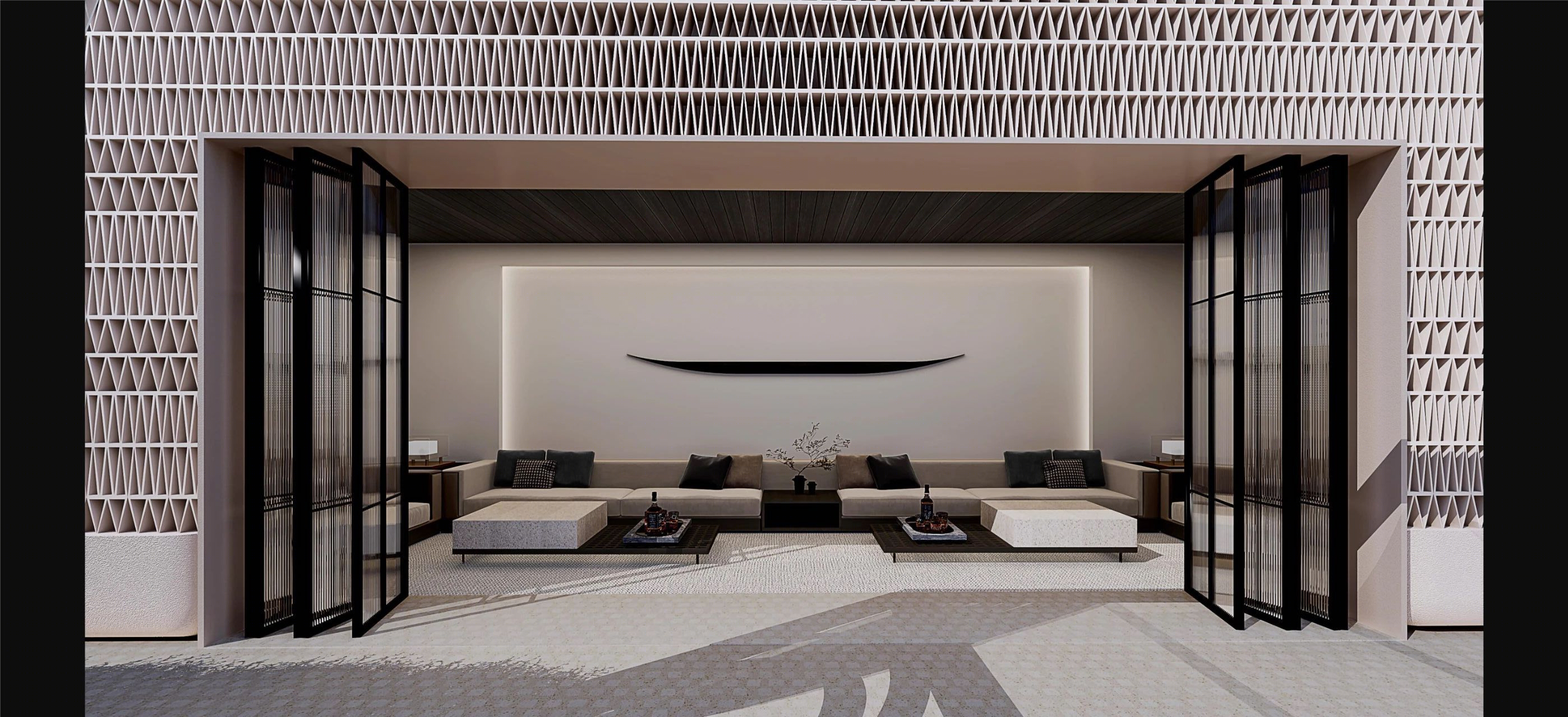 容居·前滩 · 上海园林风会客室丨中国上海丨TCD² Design-12
