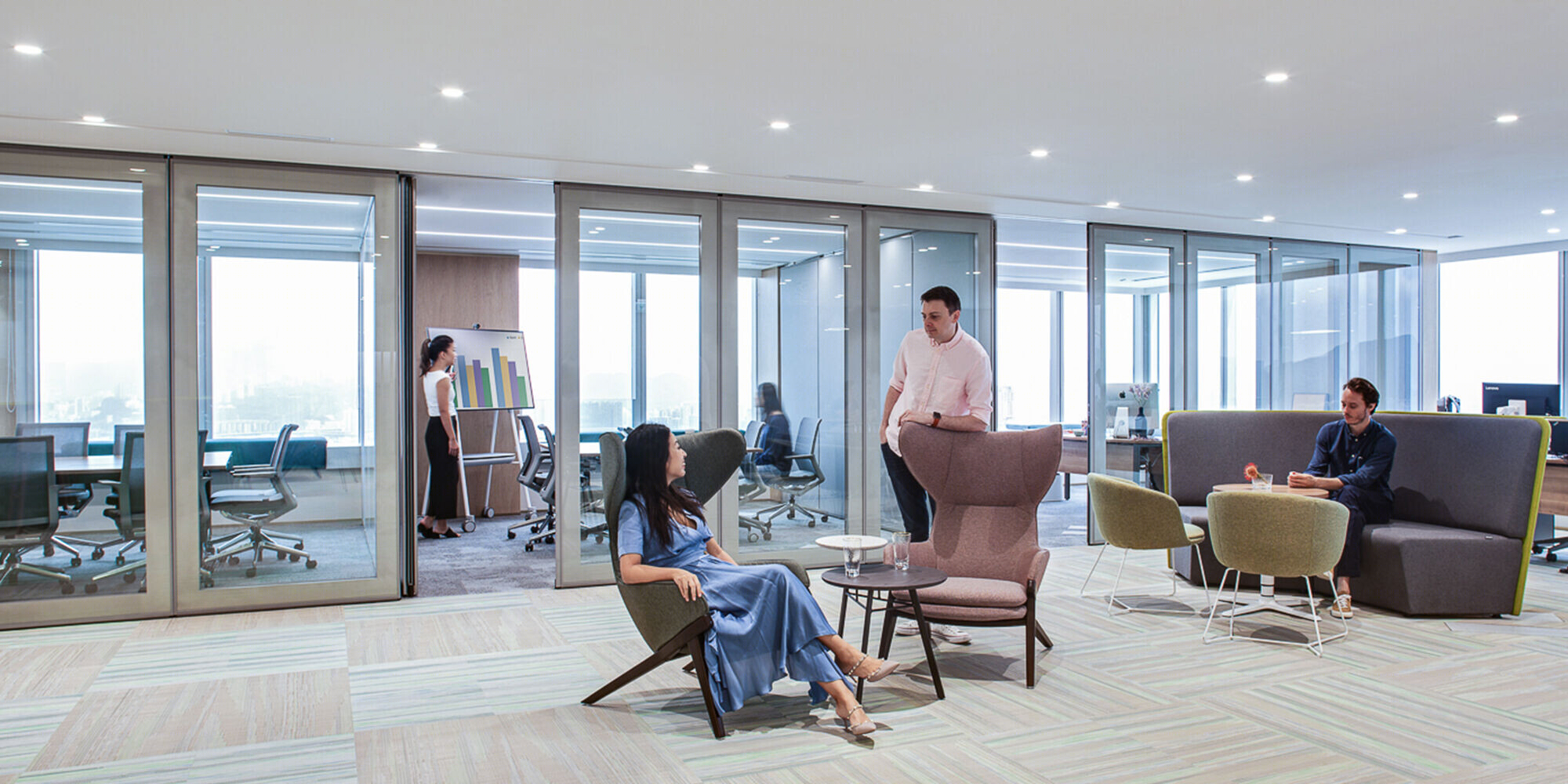 香港 Peak Reinsurance 办公室设计丨中国香港丨Space Matrix-33