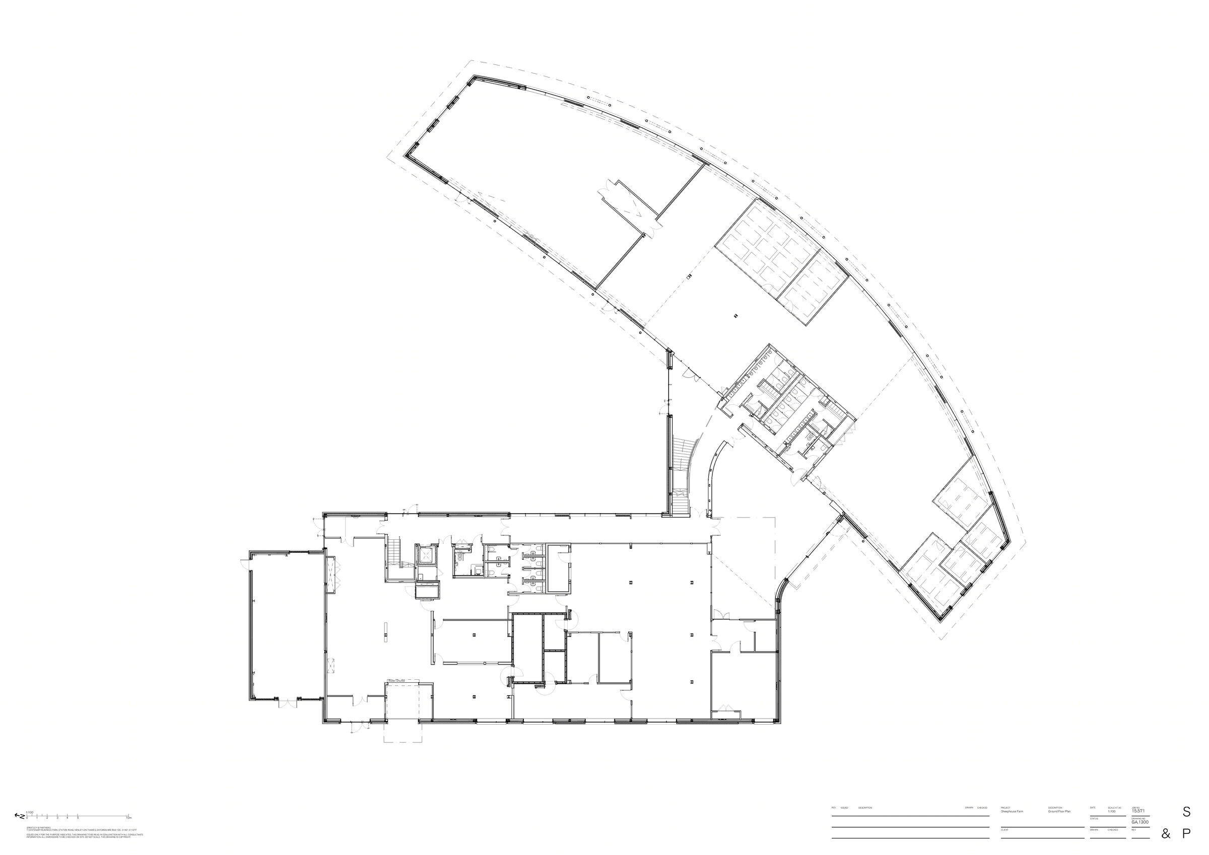 英国航空工业风新地标“机翼”办公建筑丨Spratley & Partners-40