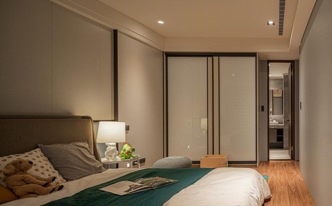 简约弧线美学娱乐生活空间设计-13