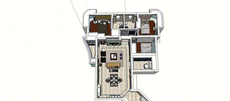 湘御熙岸现代美式私宅-3