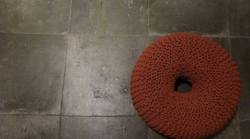 费罗娜展厅 | 简约素净，木加水泥元素展现空间美学-7