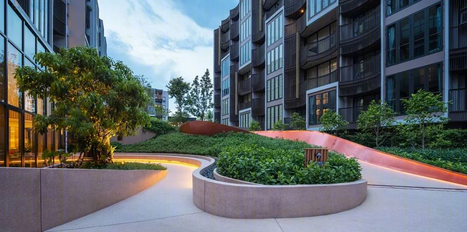 流动竹影 · Kawa Haus 公寓景观设计丨泰国曼谷丨Shma-12