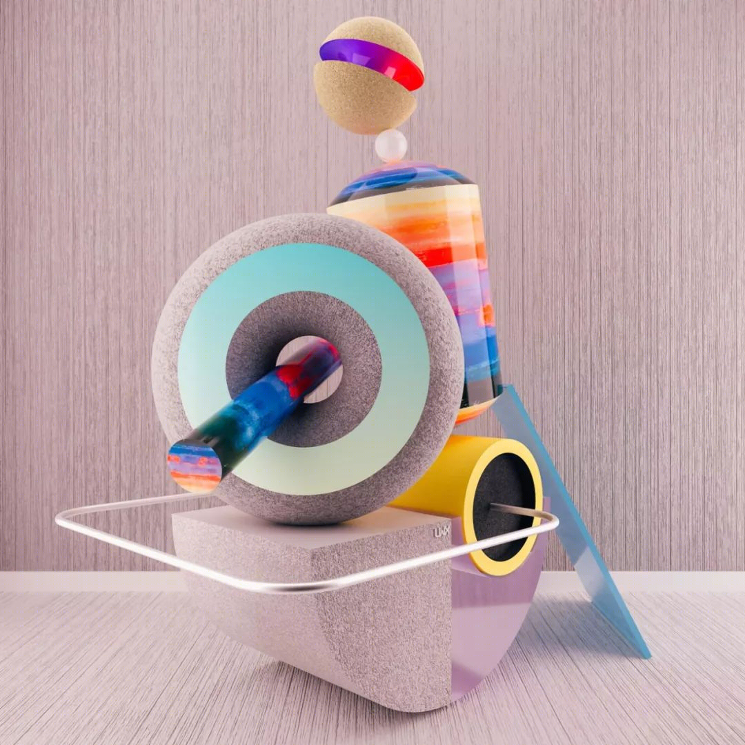 梦幻色彩的 3D 艺术盛宴-54