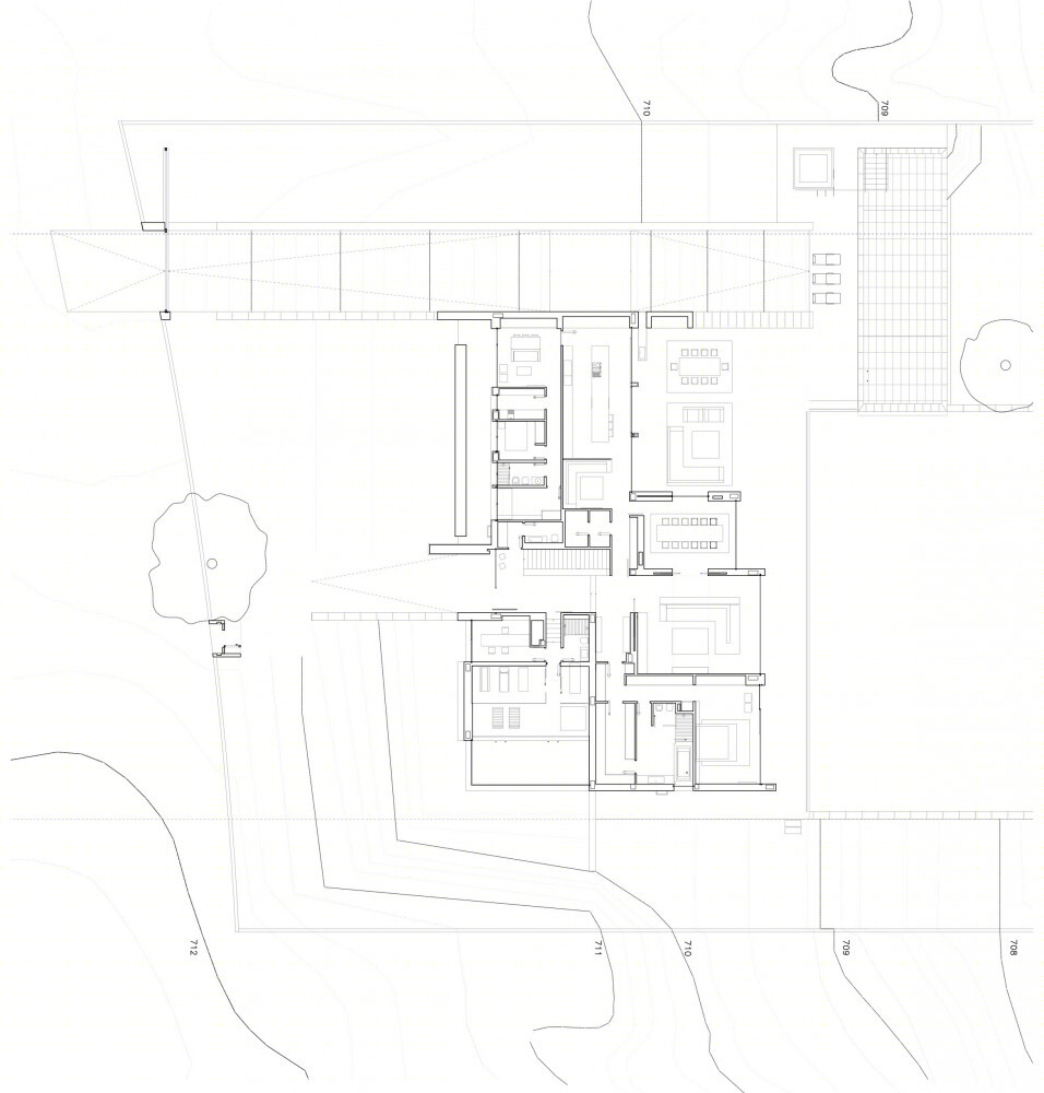 马德里郊外 108 号住宅 | 雕塑般的石材建筑-15