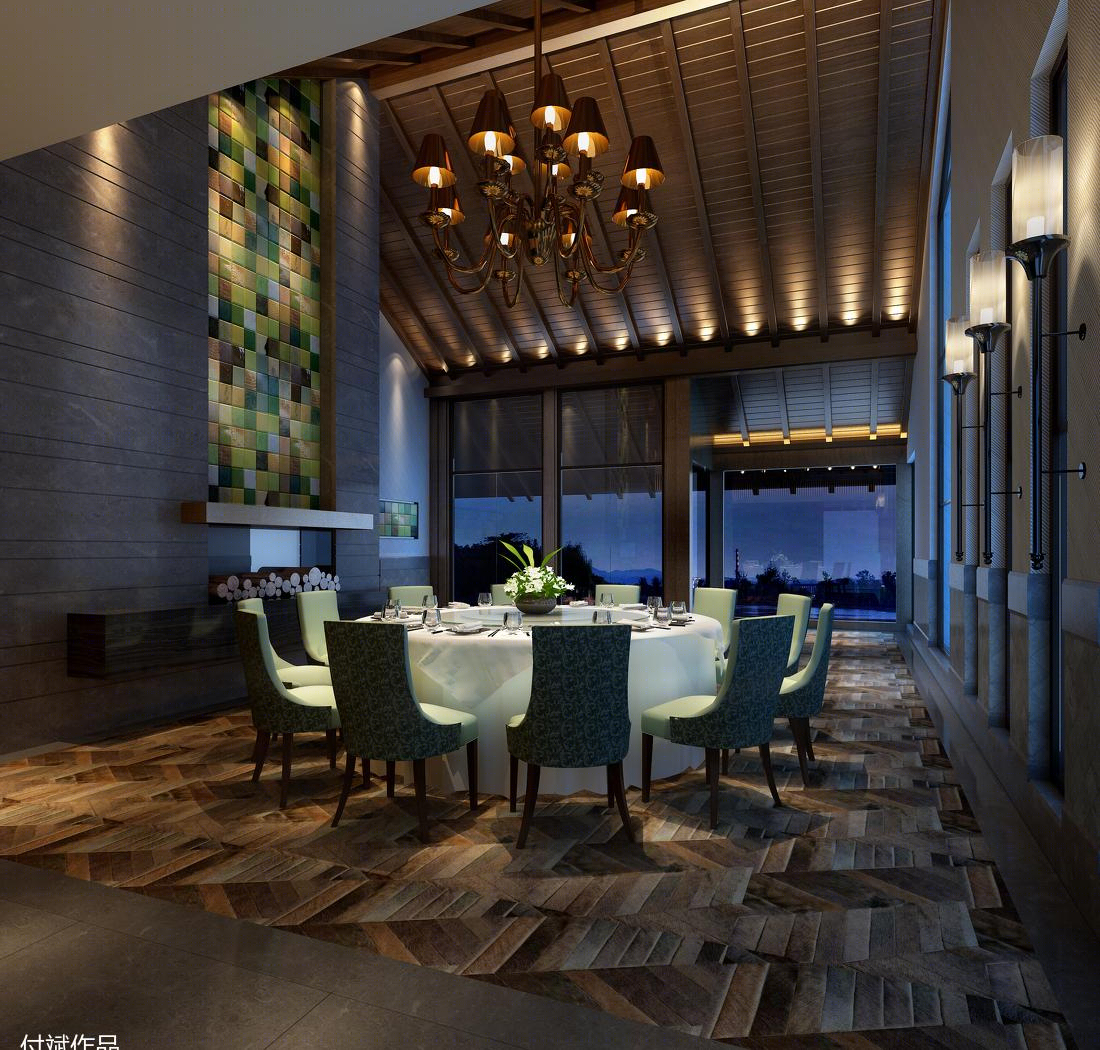 老房子国宴厅的多元化空间设计-12