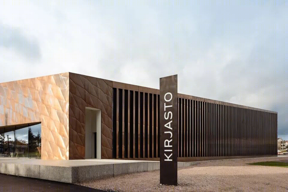 芬兰基尔科努米图书馆 | 现代主义传统与社区空间的融合-7