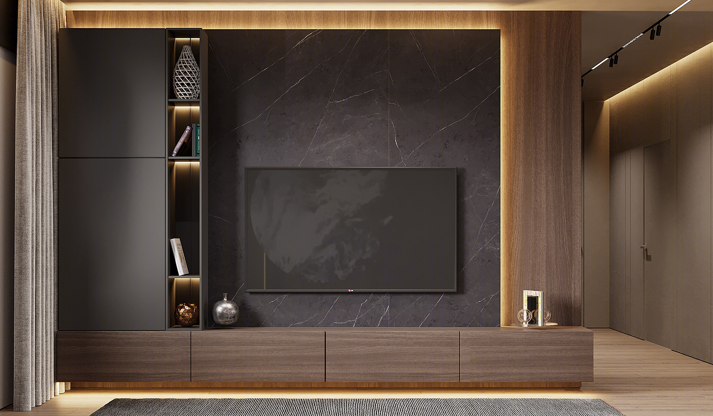 灰色系空间设计 慢享惬意时光                     -11