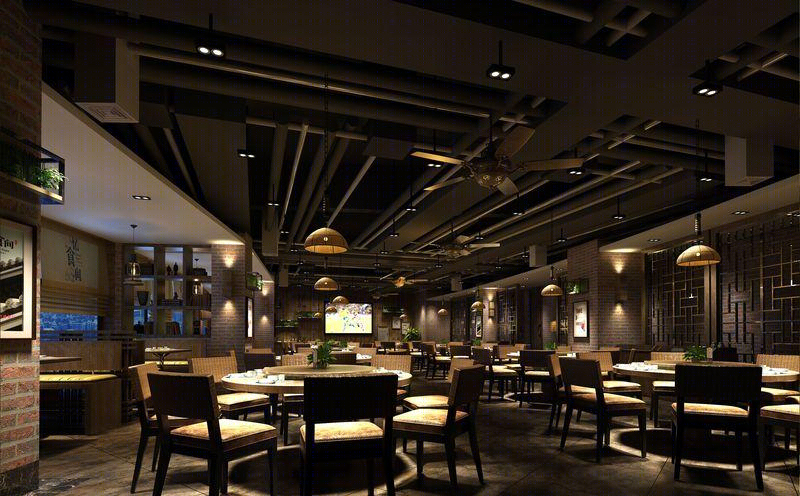 王武林丨中餐厅丨长沙忆食间餐厅空间设计-7
