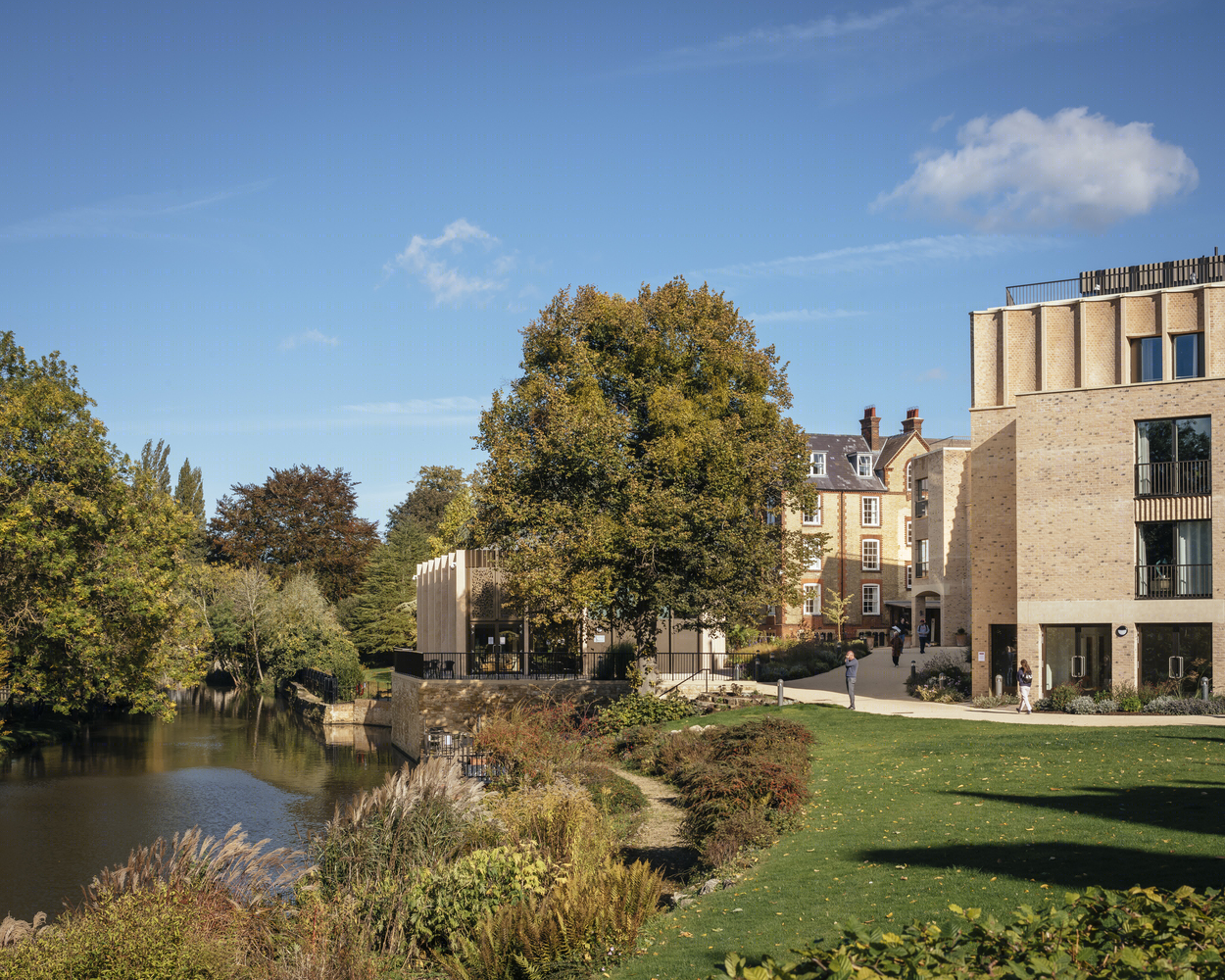 St Hilda’s College O·ford 校园景观重塑丨英国伦敦丨Gort Scott-47