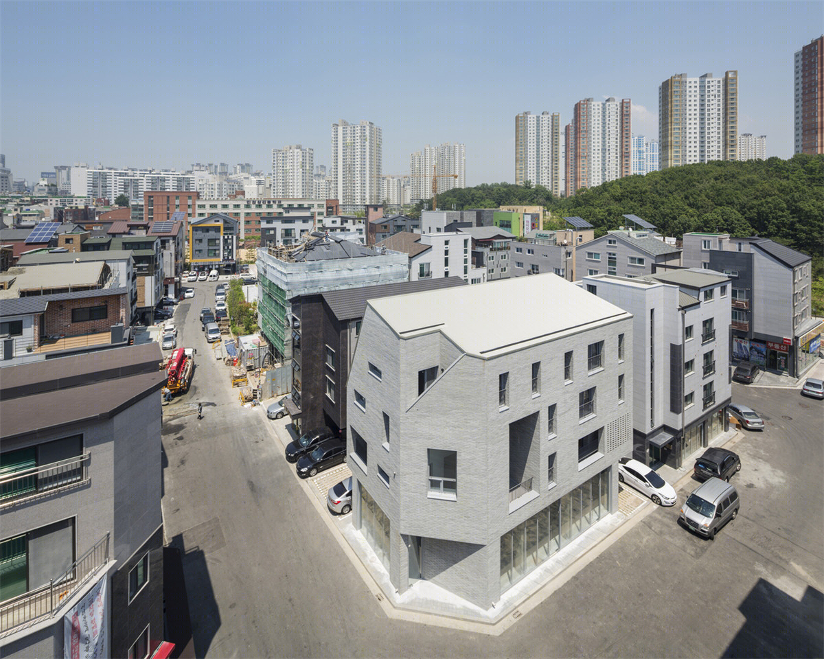 韩国街角住宅-5